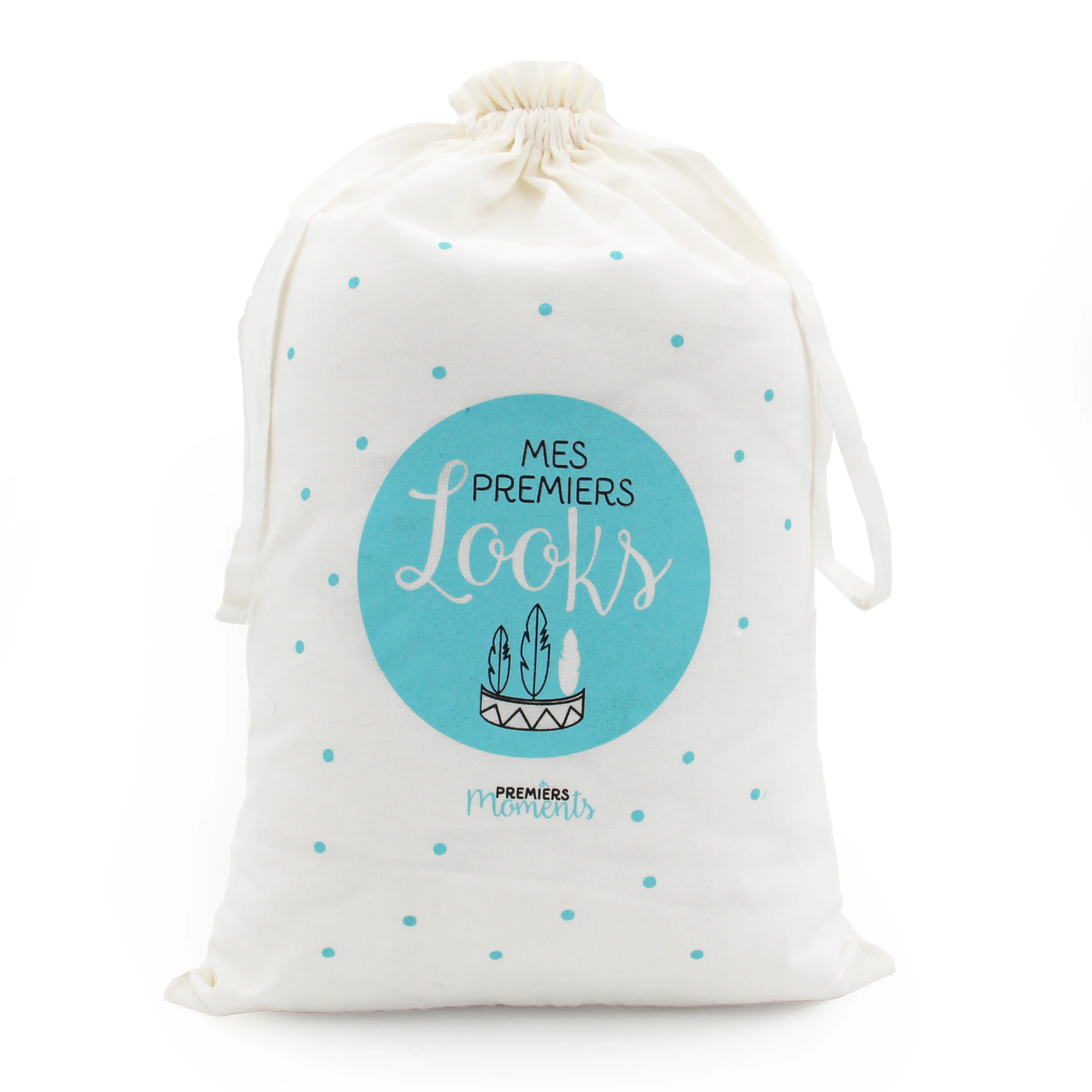 Pochon en Coton Bio Mes Premiers Looks - Premiers Moments