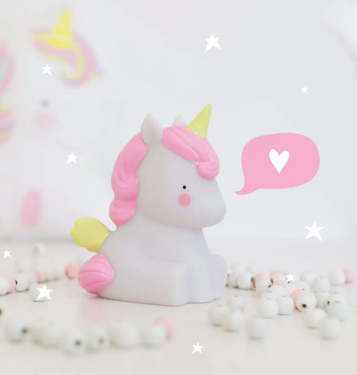 Veilleuse Licorne A Little Lovely Company - Déco