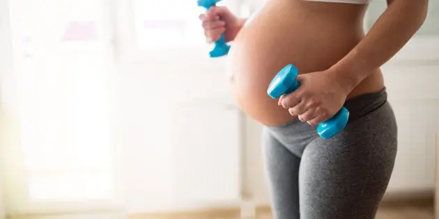 femme enceinte sport