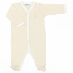 Pyjama leger Creme bras tendu