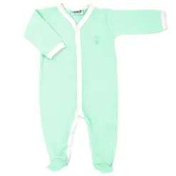 Pyjama léger Menthe bras plié
