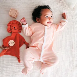 Pyjama Coton Bébé Pêche