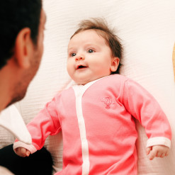 Pyjama Coton Bébé Corail