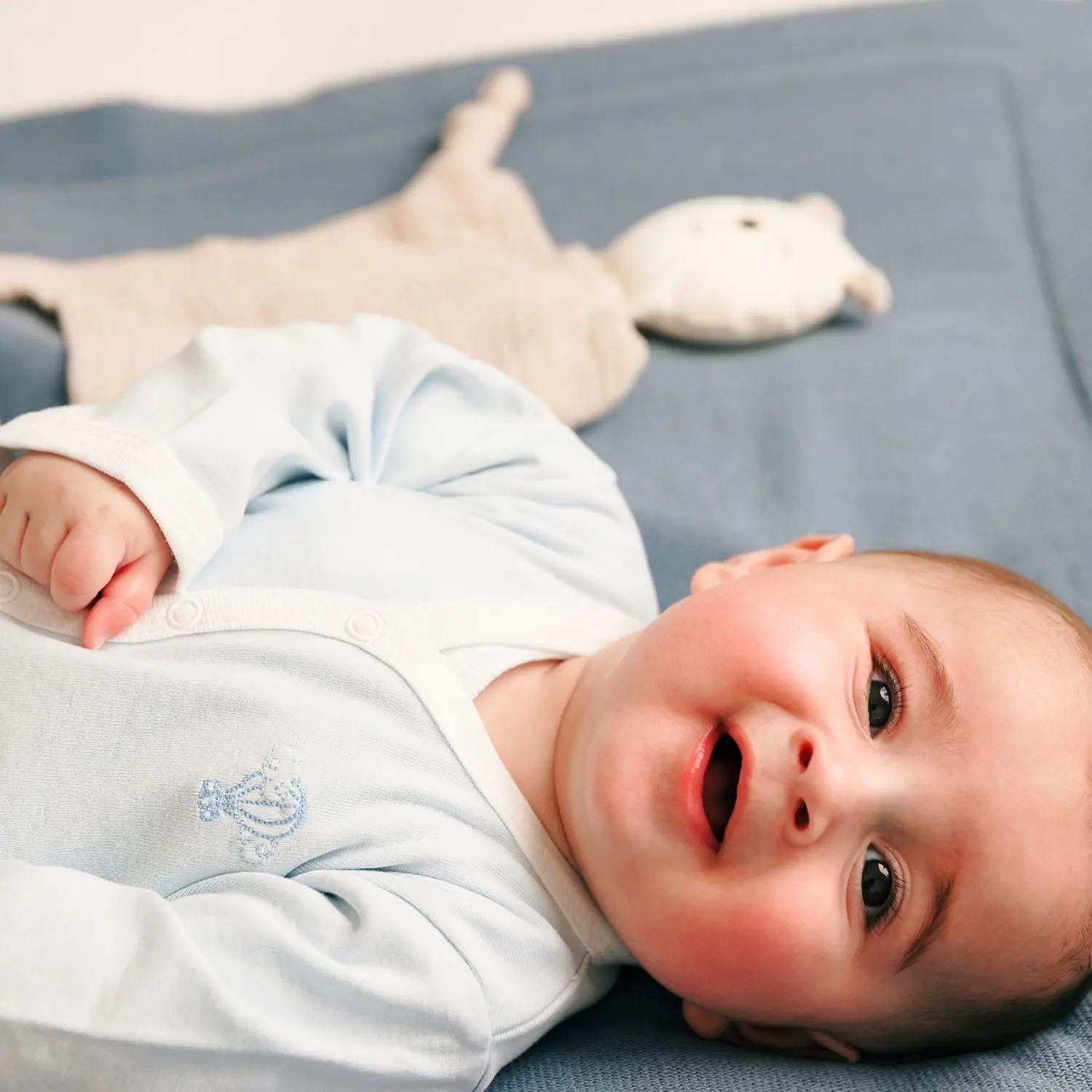 Pyjama Coton Bébé Azur