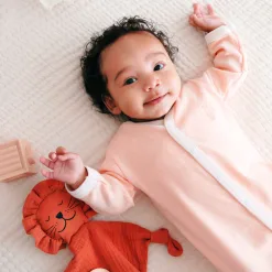 Pyjama Coton Bébé Léger en Jersey 100% Coton Bio - Ouverture par l'avant
