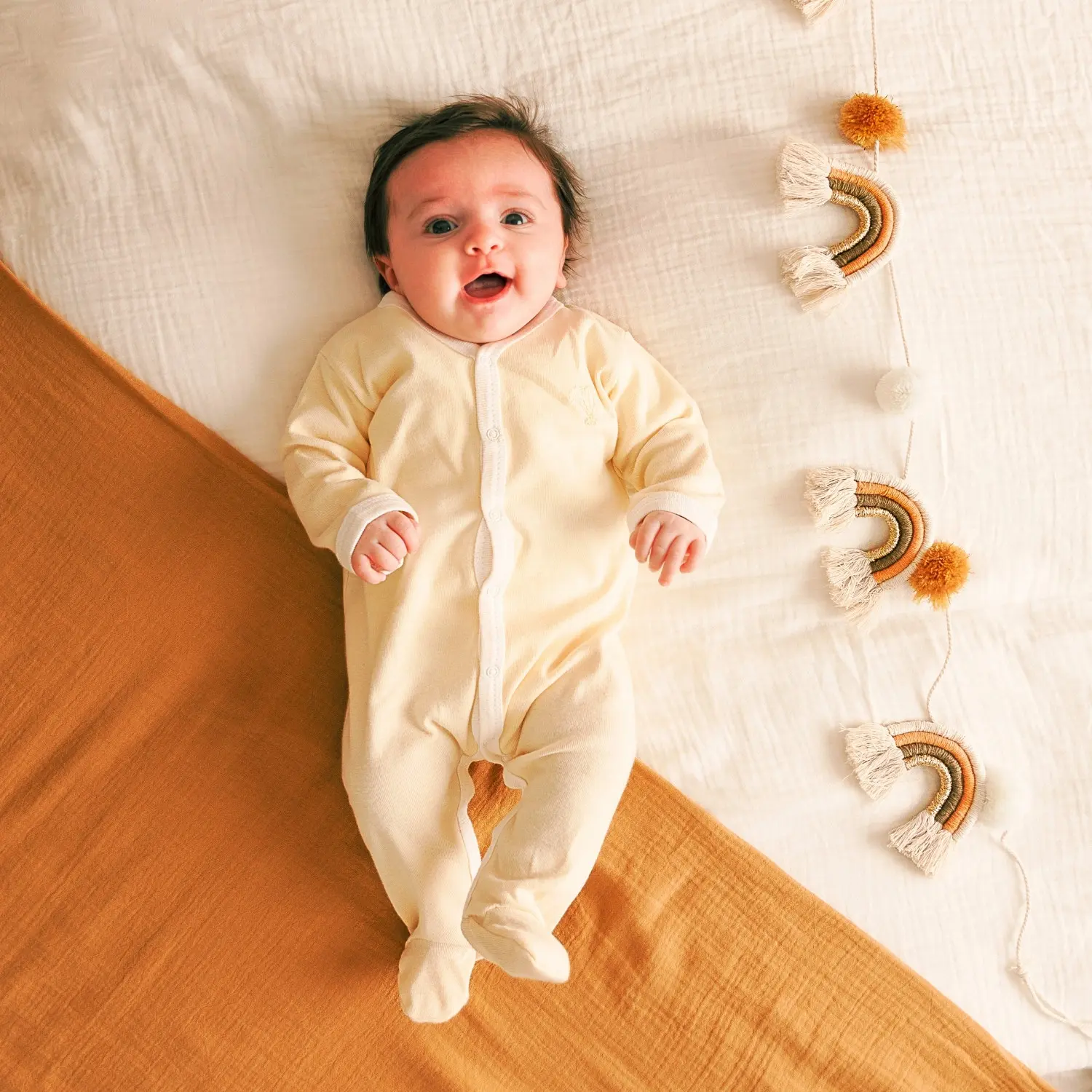 Pyjama Coton Bébé Mimosa