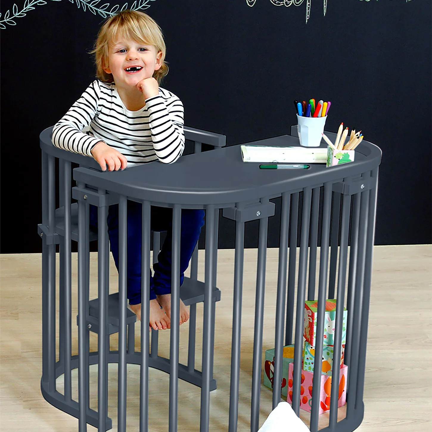 Bureau Babybay Original Gris