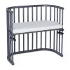 Lit Babybay Original Gris avec matelas