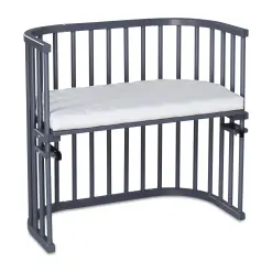 Lit Babybay Original Gris avec matelas