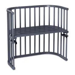 Lit Babybay Original sans matelas Gris