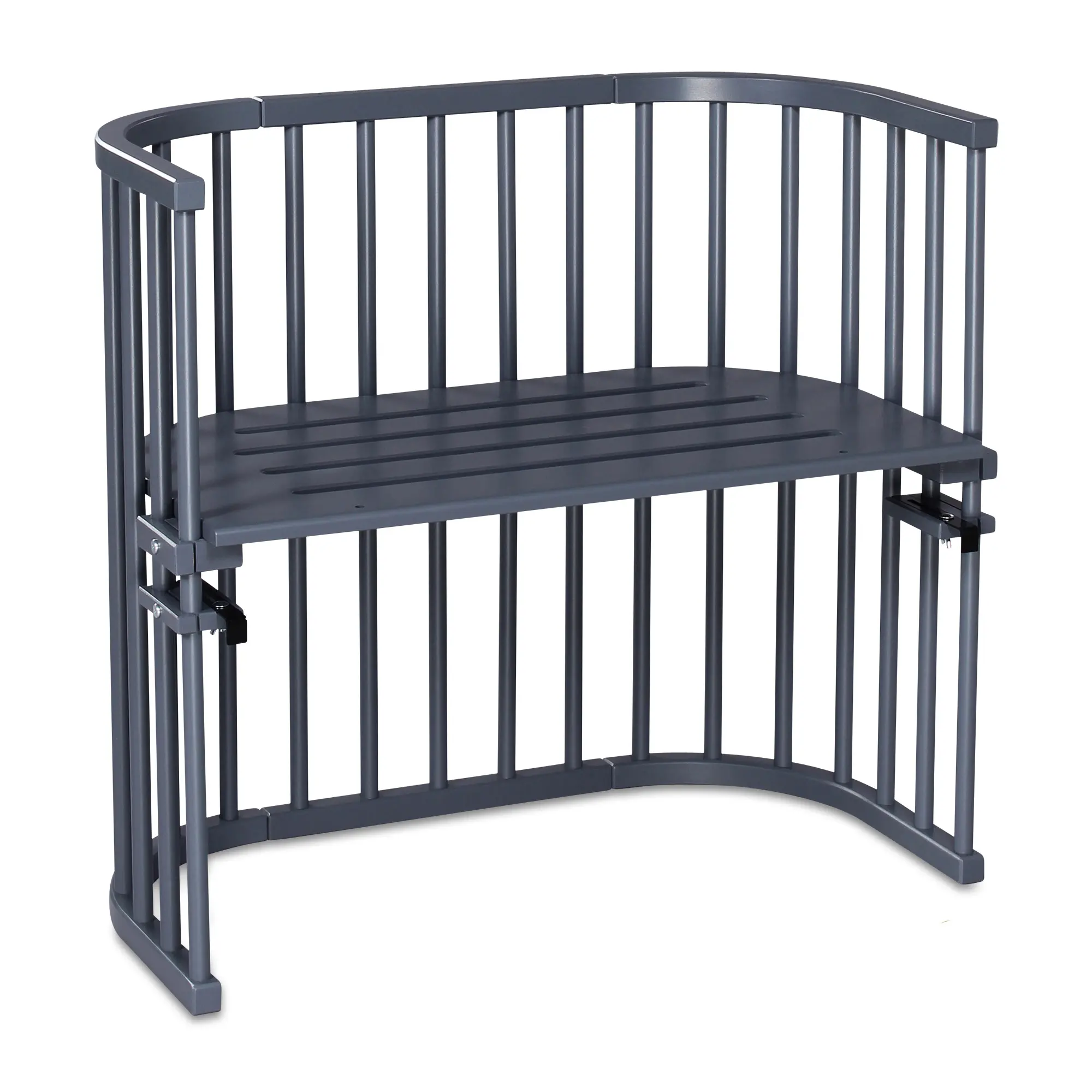 Lit Babybay Original sans matelas Gris