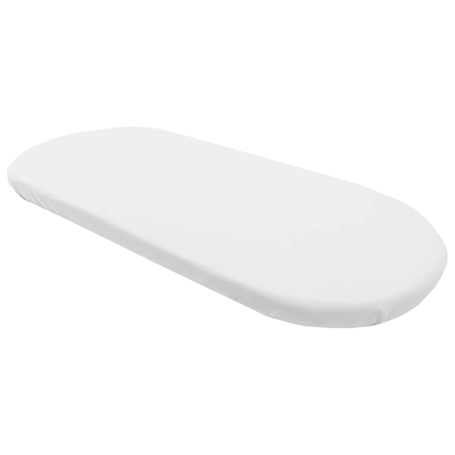 Drap Housse Bébé Blanc en Coton Bio pour Matelas 80x30cm : Couffin, Nacelle, Berceau