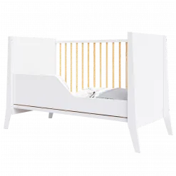 Lit Bébé Zoé Blanc et Pin 8