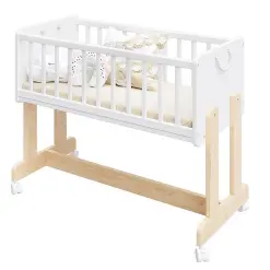 Lit Bébé 6 en 1 Pin - ORNELLA - Berceau