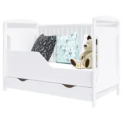 Lit Bébé Elinor Avec Tiroir 2