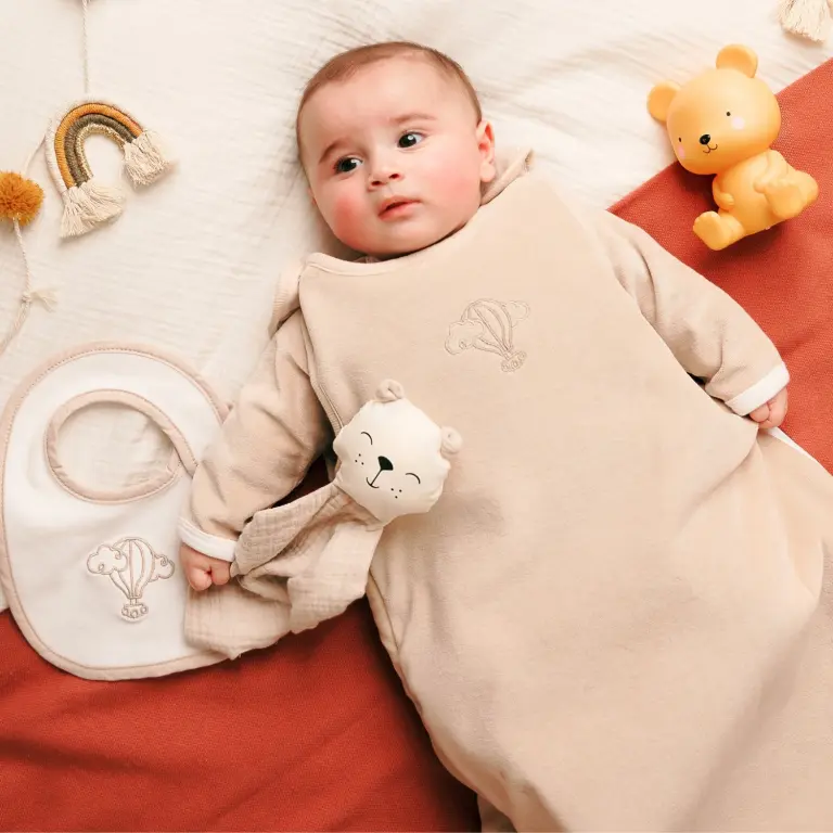 Gigoteuse hiver en velours de coton bio TOG 2.5 Premiers Moments