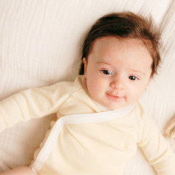 body croisé manches longues bébé