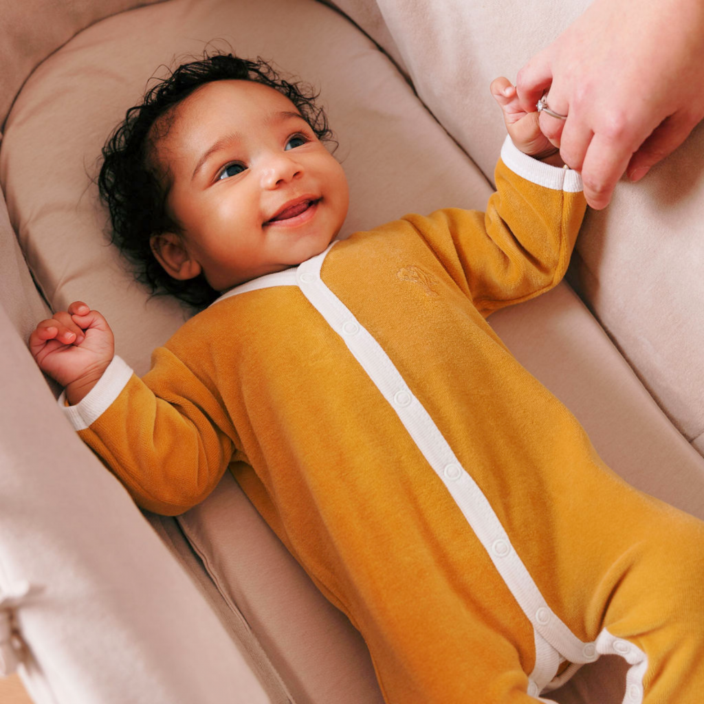 Pyjama Bébé Velours Miel