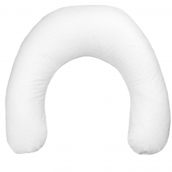 Coussin d'allaitement blanc