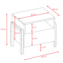 Table de nuit Victor