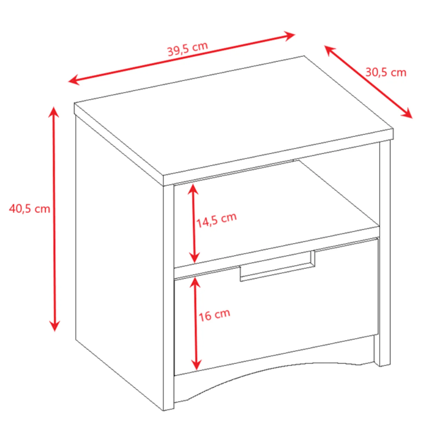 Table de nuit Classic