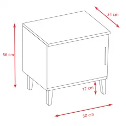 Table de nuit Kubi