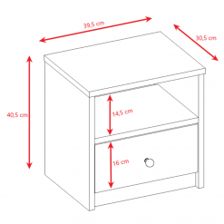 Table de chevet Babydreams