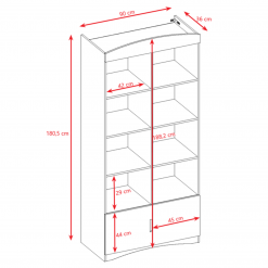 Double bibliothèque Classic