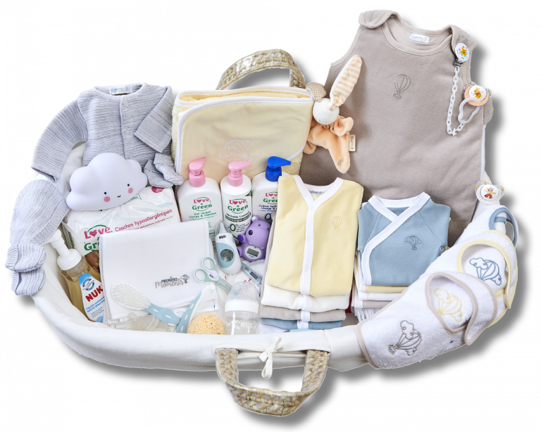 Trousseau de Naissance Premiers Moments Valise Maternité