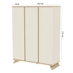 Armoire 3 Portes Extra Large – SIENNA