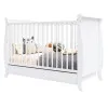 Lit bébé évolutif avec tiroir – ALBA – 120×60 cm