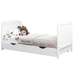 Lit bébé évolutif avec tiroir – LOUIS – 120×60 cm