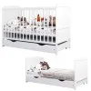 Lit bébé évolutif avec tiroir – LOUIS – 120×60 cm